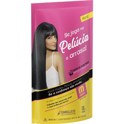 Henê Pelúcia Preto Médio Pouch 180g